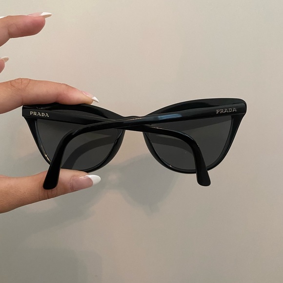 Prada Ultravox Cat Eye Sunglasses SPR01V - Picture 4 of 10